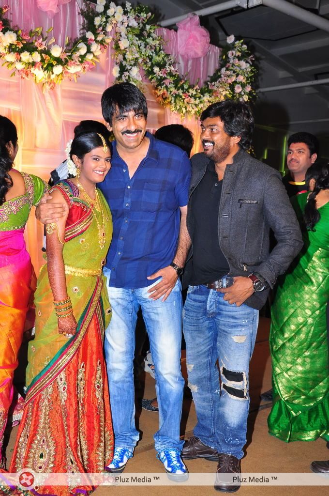 Ravi Teja - Puri Jagannadh daughter pavithra saree ceremony - Pictures | Picture 119154